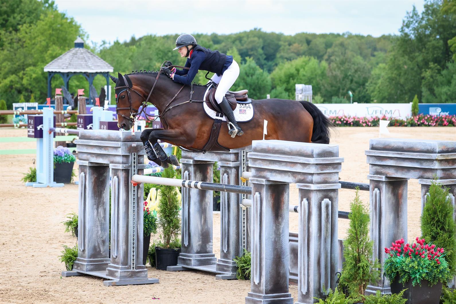 Photo showcasing the 2024 FEI North American Youth Championships