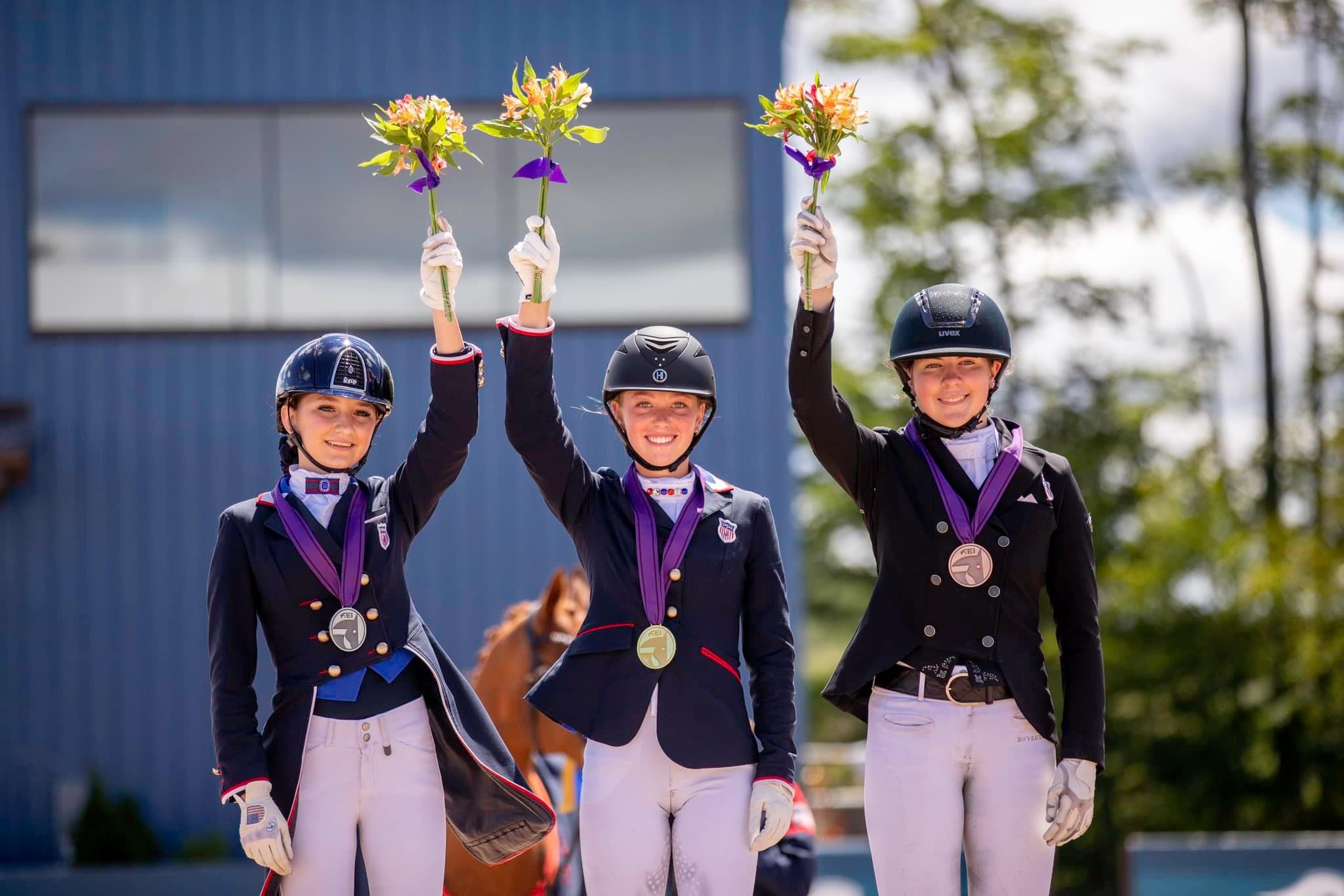 Photo showcasing the 2024 FEI North American Youth Championships