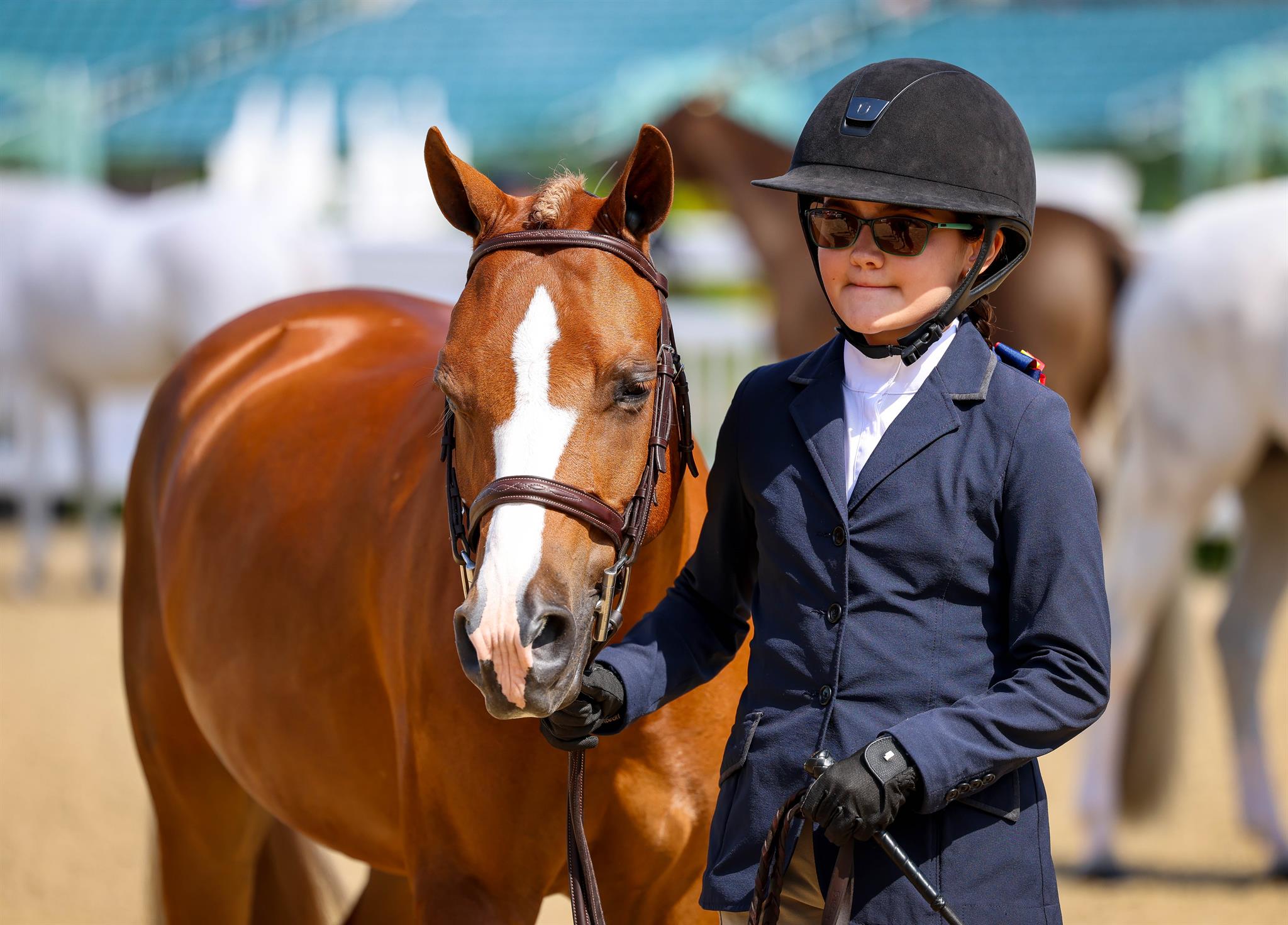 Photo showcasing the USEF Pony Finals presented by Marshall + Sterling