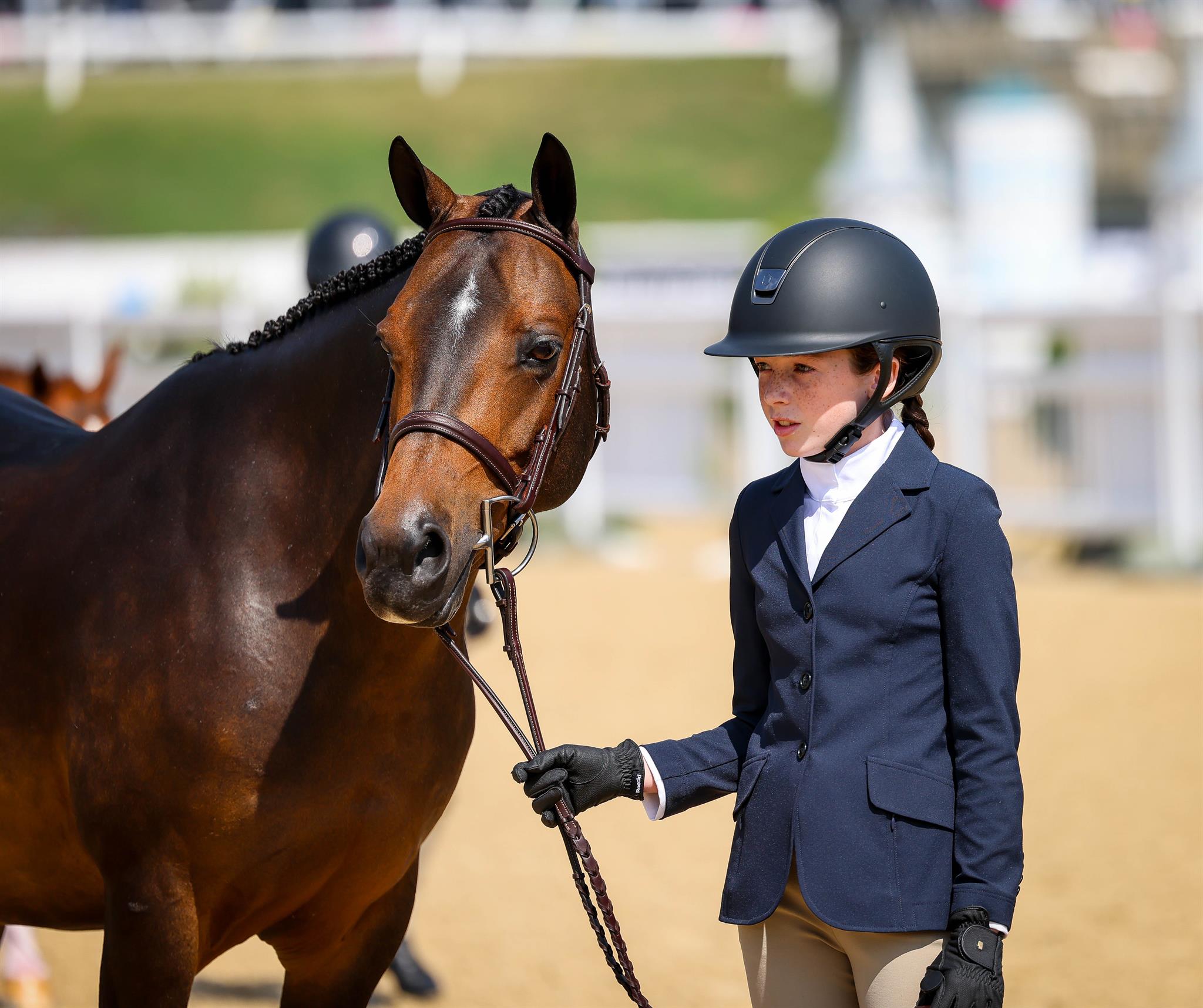 Photo showcasing the USEF Pony Finals presented by Marshall + Sterling