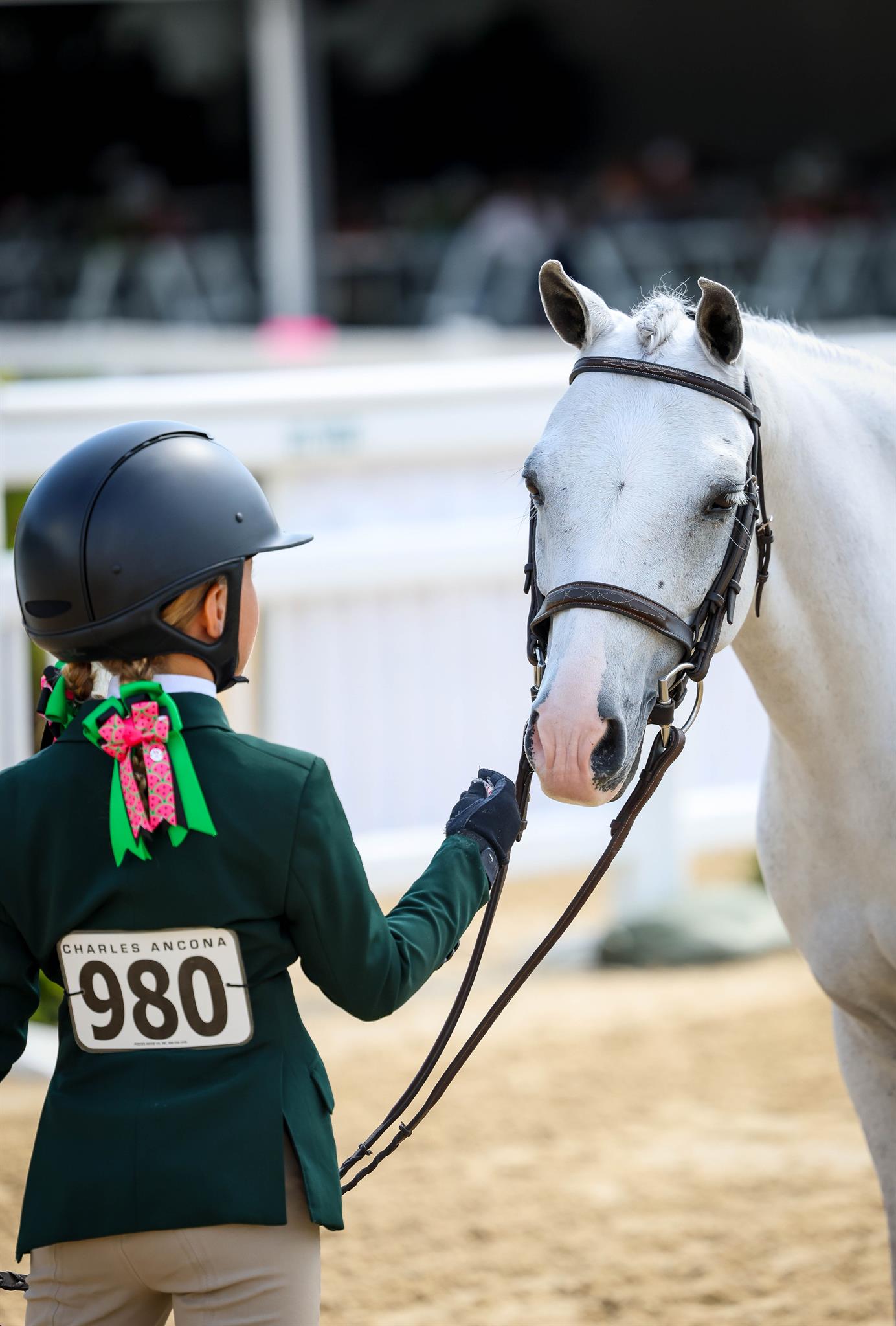 Photo showcasing the USEF Pony Finals presented by Marshall + Sterling