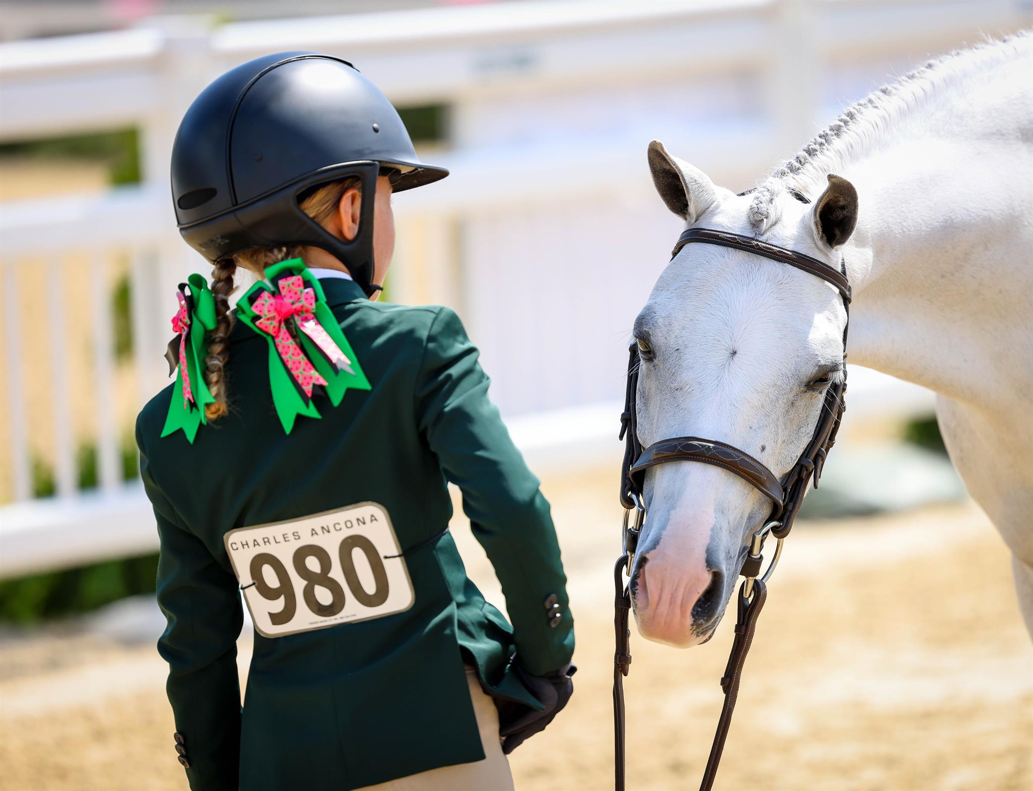 Photo showcasing the USEF Pony Finals presented by Marshall + Sterling