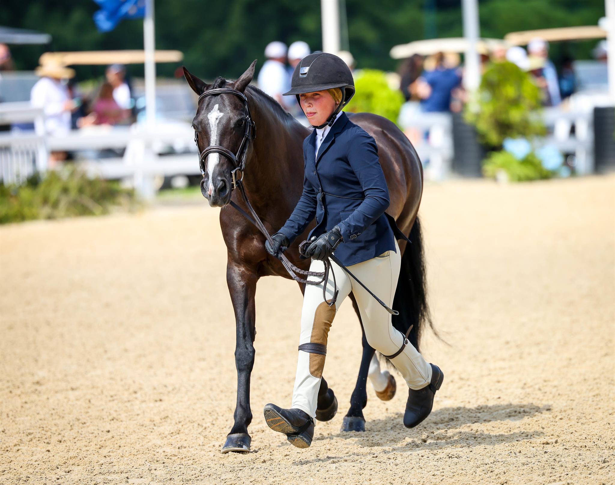 Photo showcasing the USEF Pony Finals presented by Marshall + Sterling