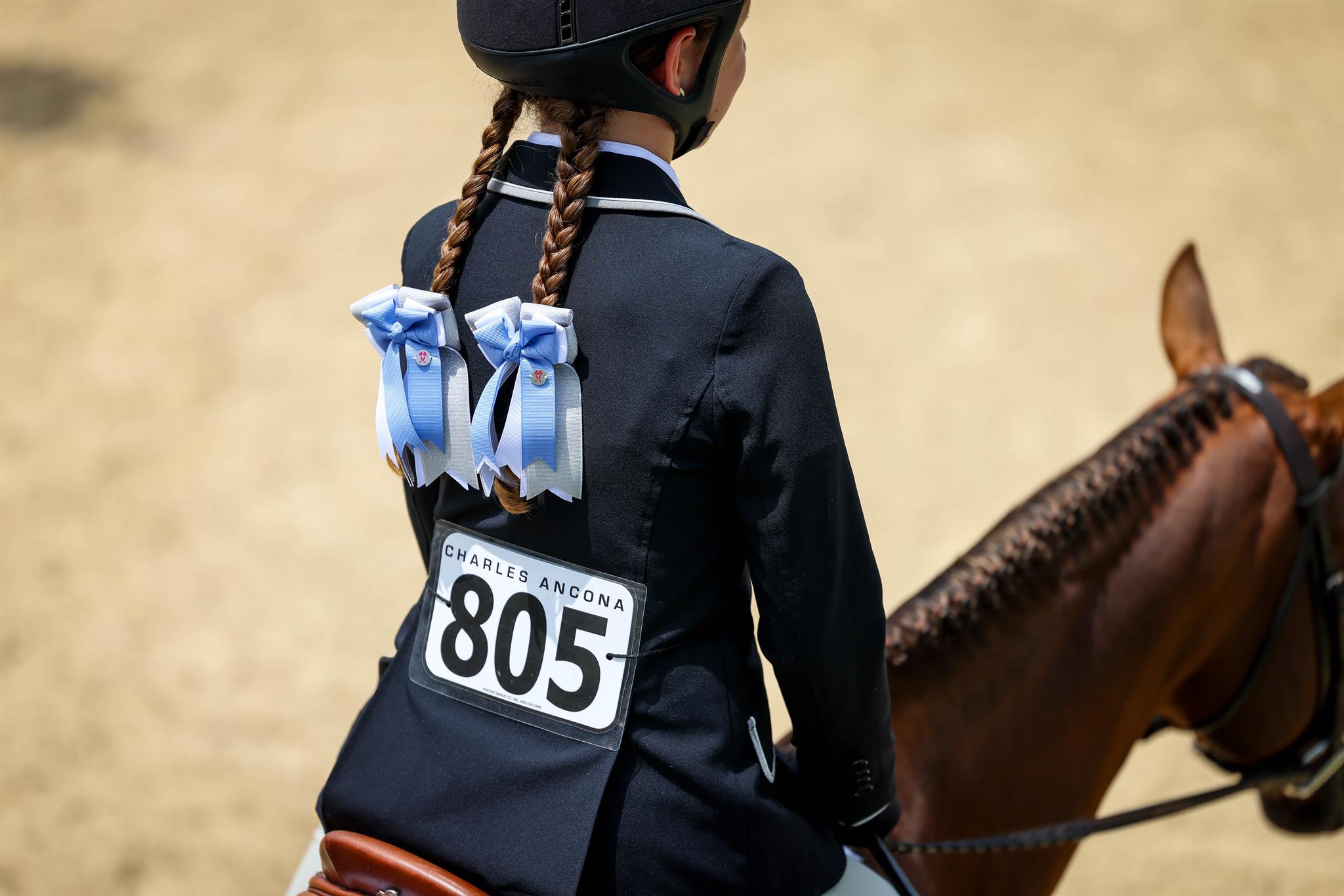 Photo showcasing the USEF Pony Finals presented by Marshall + Sterling