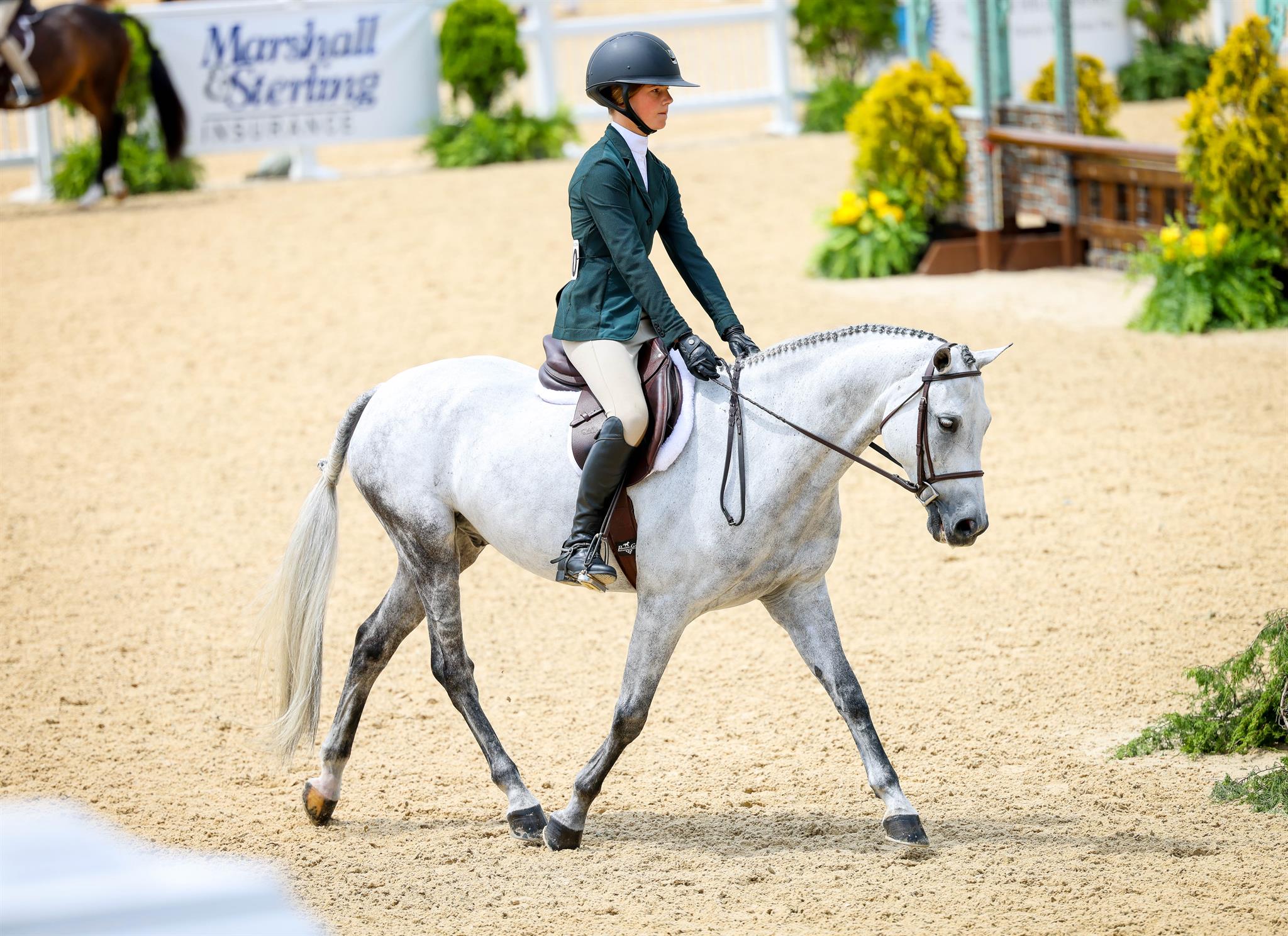Photo showcasing the USEF Pony Finals presented by Marshall + Sterling