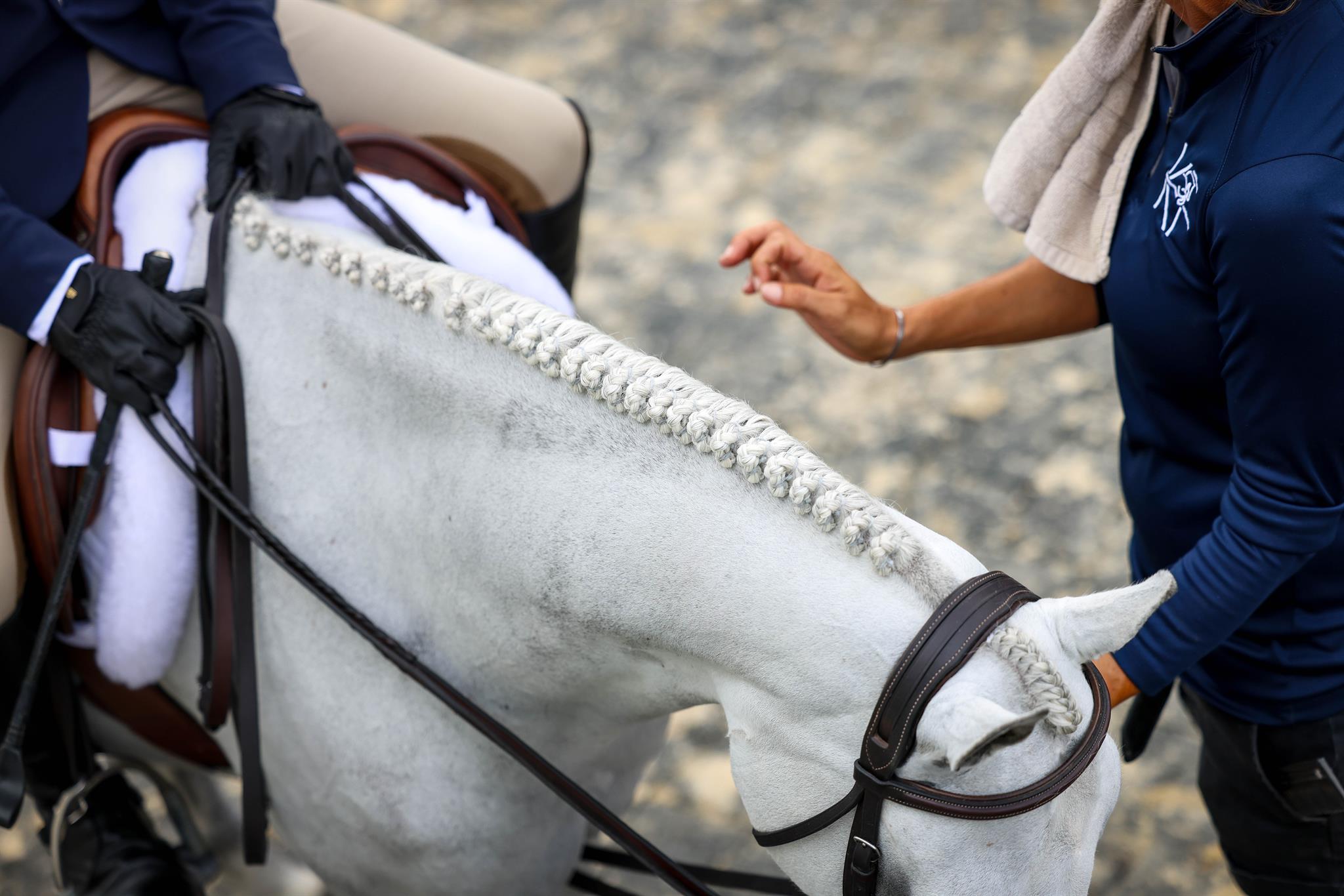 Photo showcasing the USEF Pony Finals presented by Marshall + Sterling