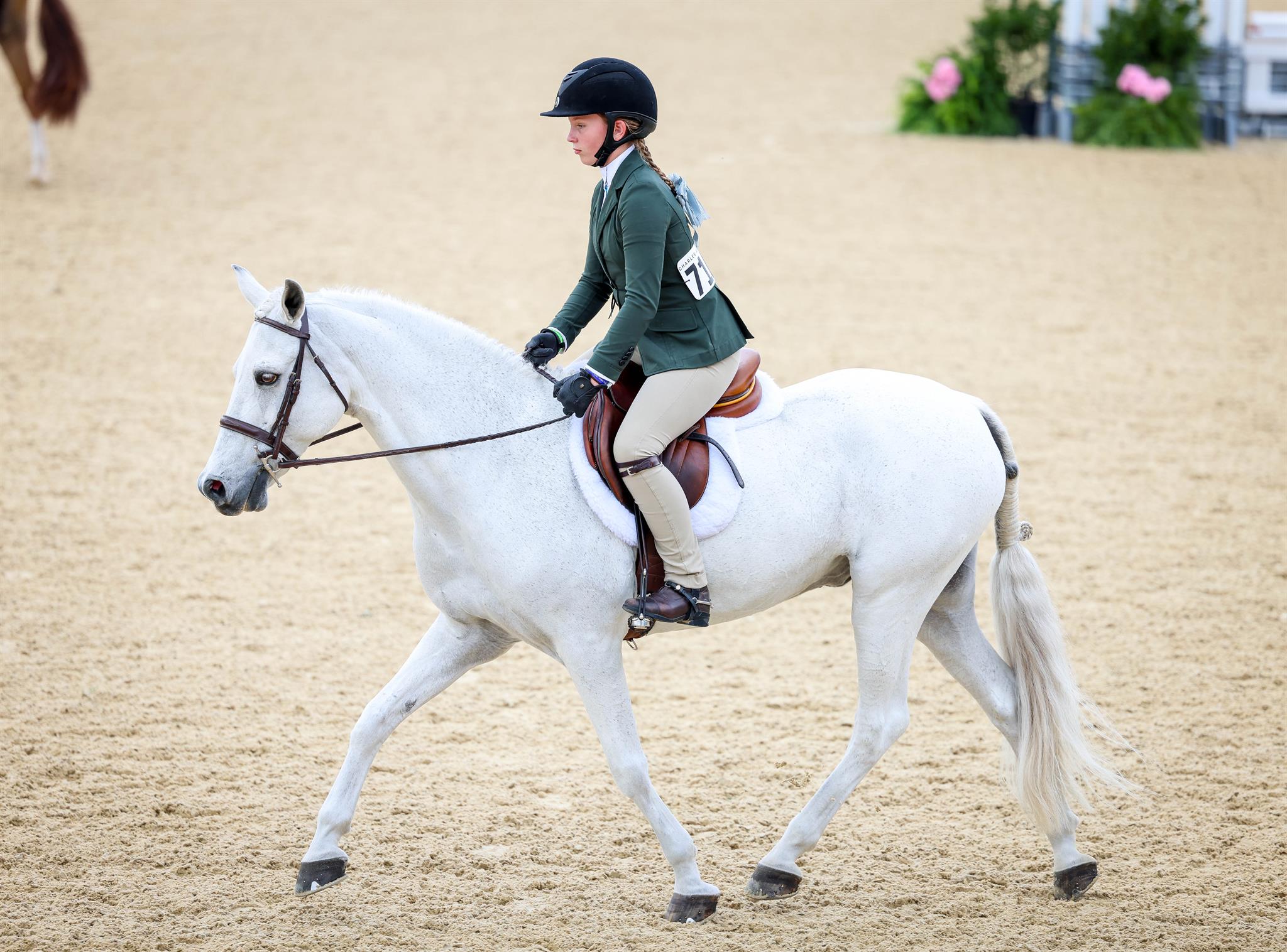 Photo showcasing the USEF Pony Finals presented by Marshall + Sterling