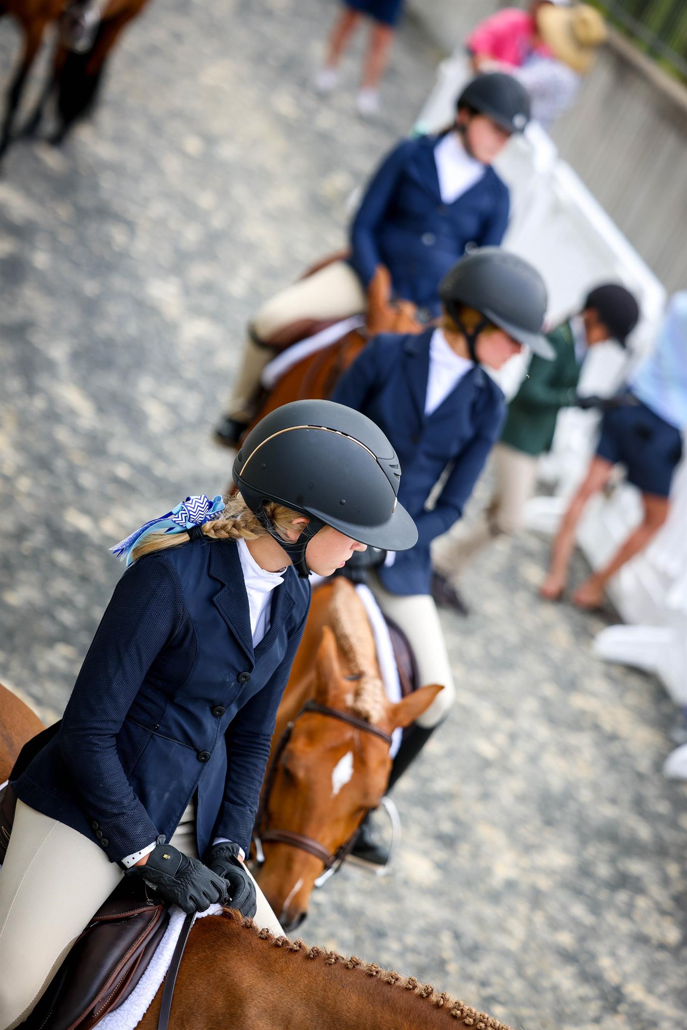 Photo showcasing the USEF Pony Finals presented by Marshall + Sterling