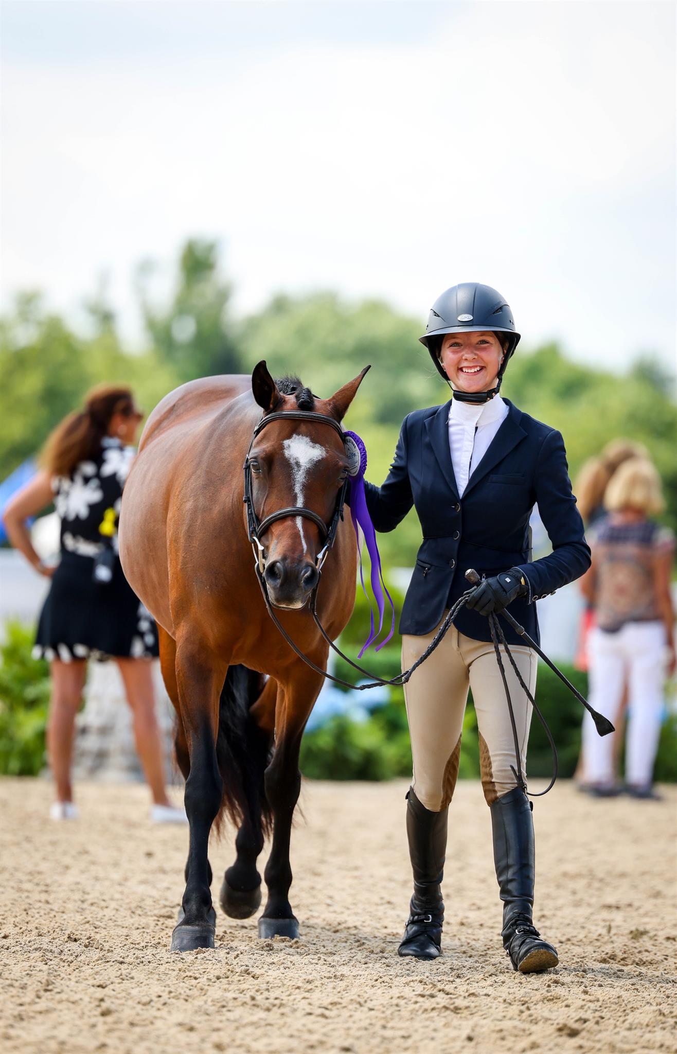Photo showcasing the USEF Pony Finals presented by Marshall + Sterling