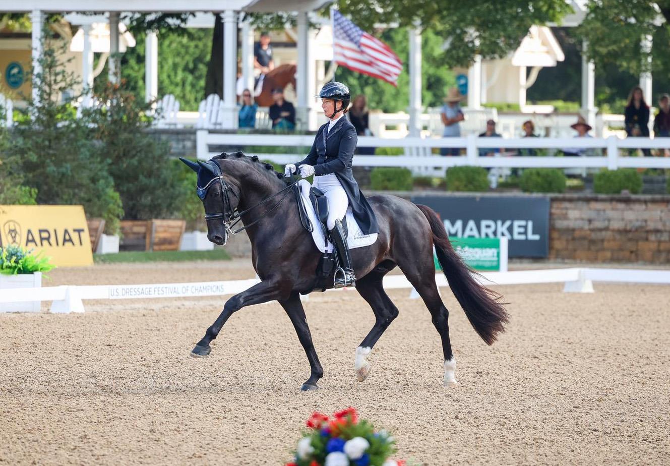 Photo showcasing the U.S. Dressage Festival of Champions