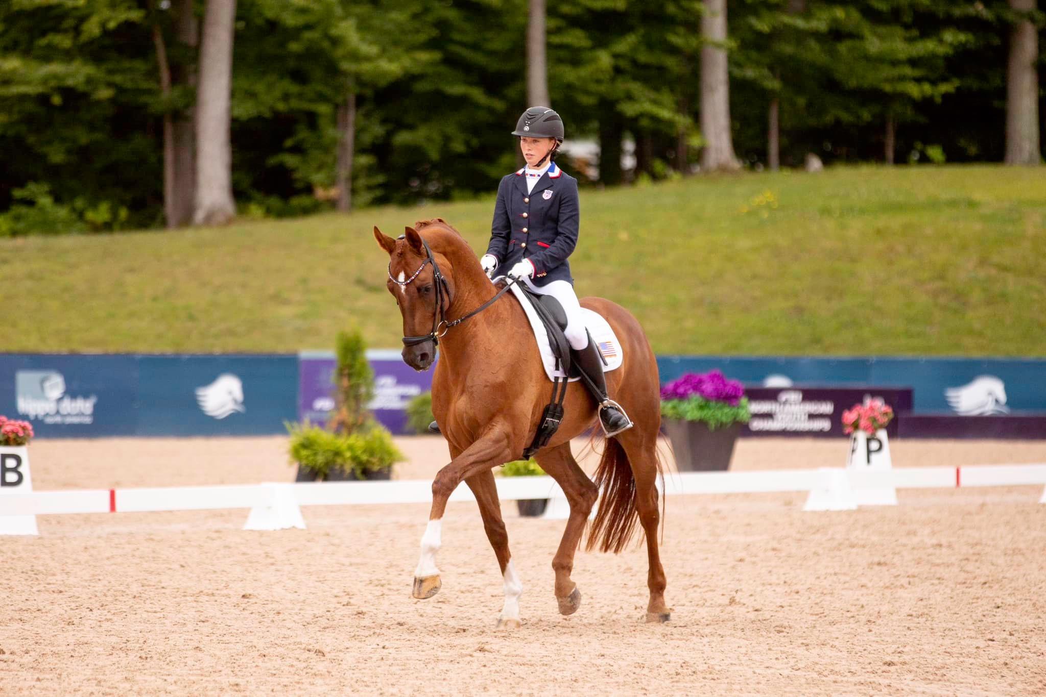 Photo showcasing the 2024 FEI North American Youth Championships