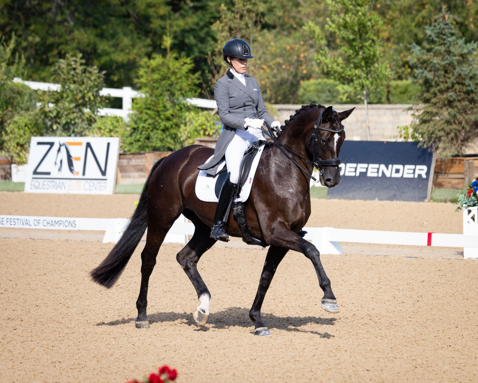 Photo showcasing the U.S. Dressage Festival of Champions