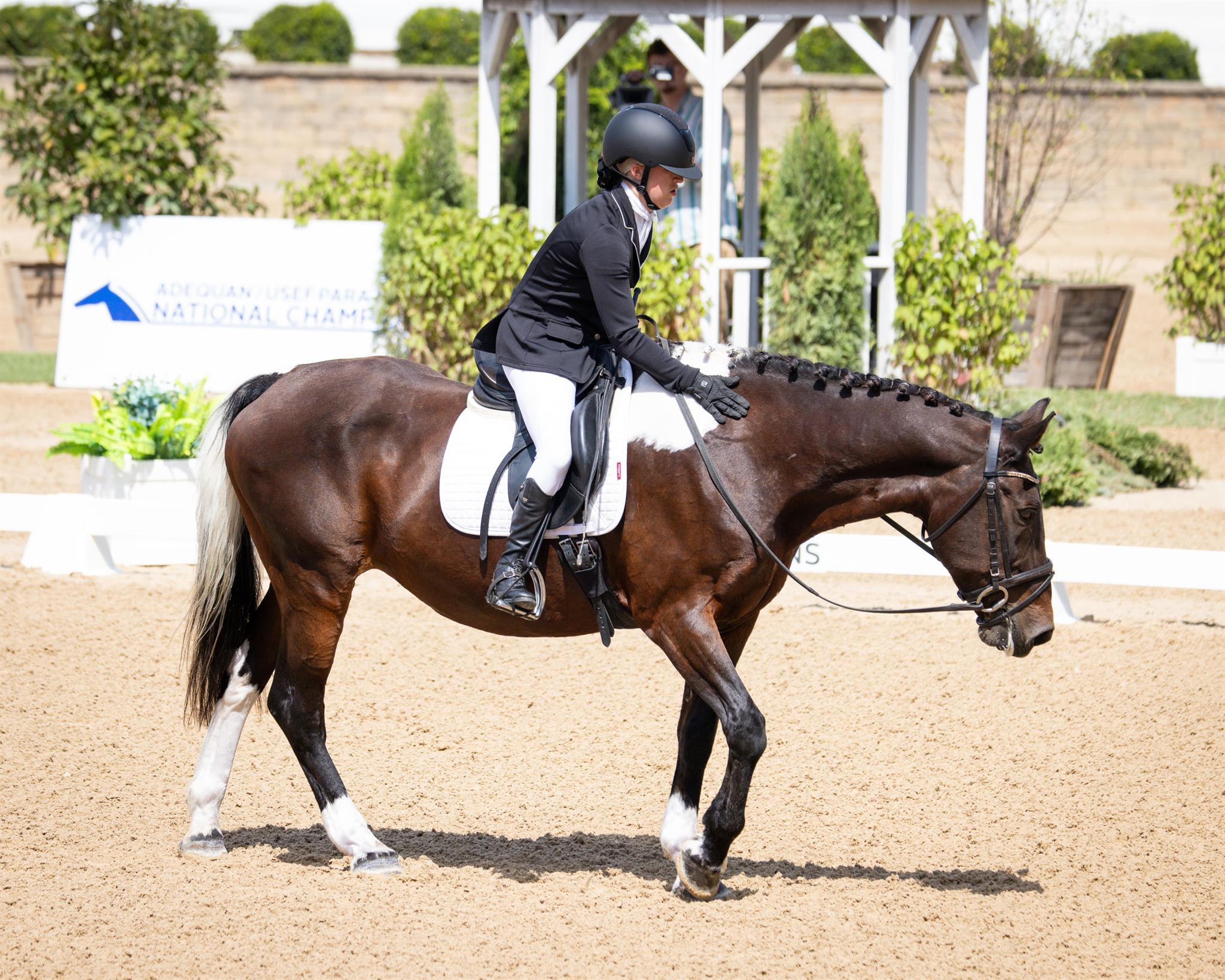 Photo showcasing the U.S. Dressage Festival of Champions