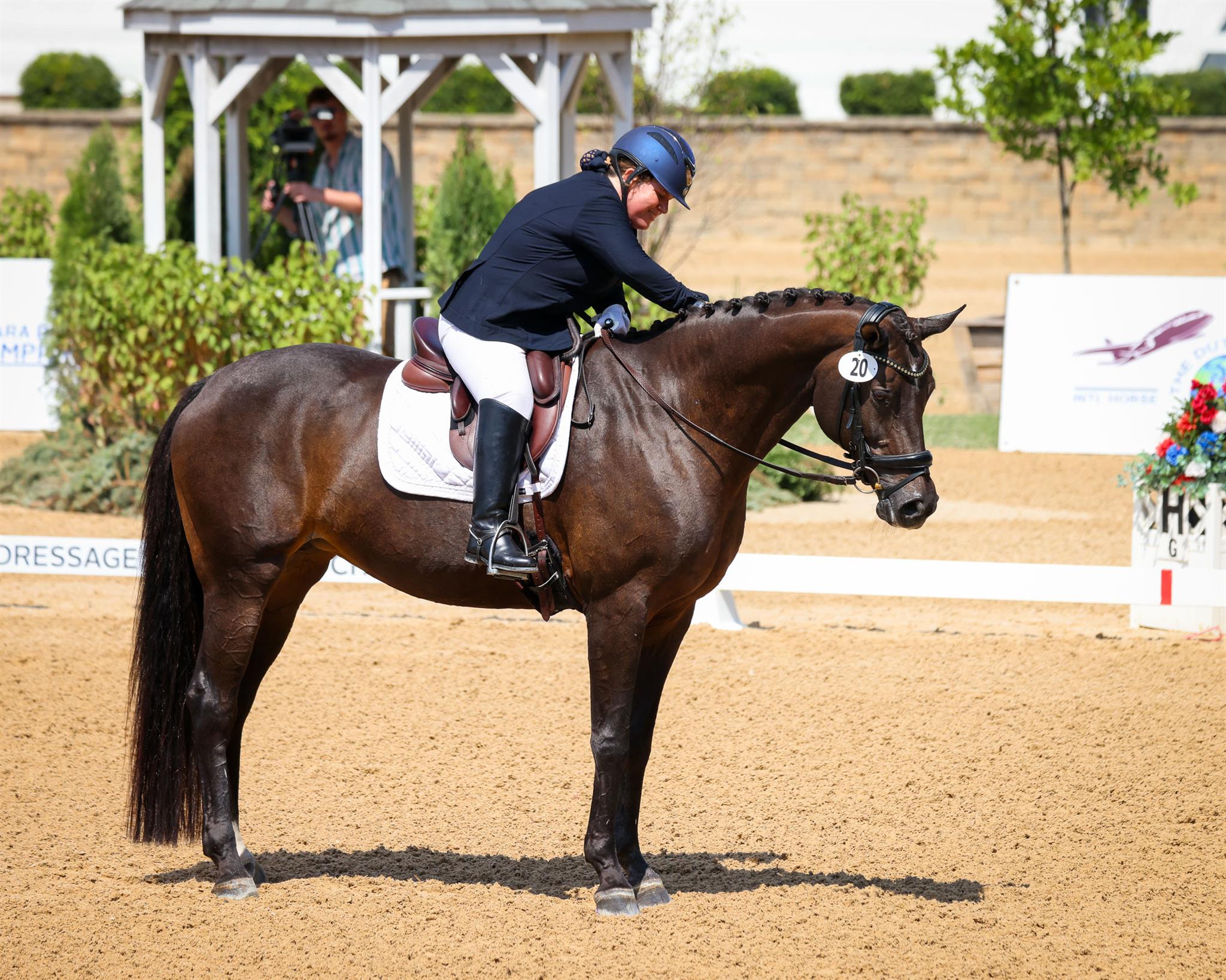 Photo showcasing the U.S. Dressage Festival of Champions