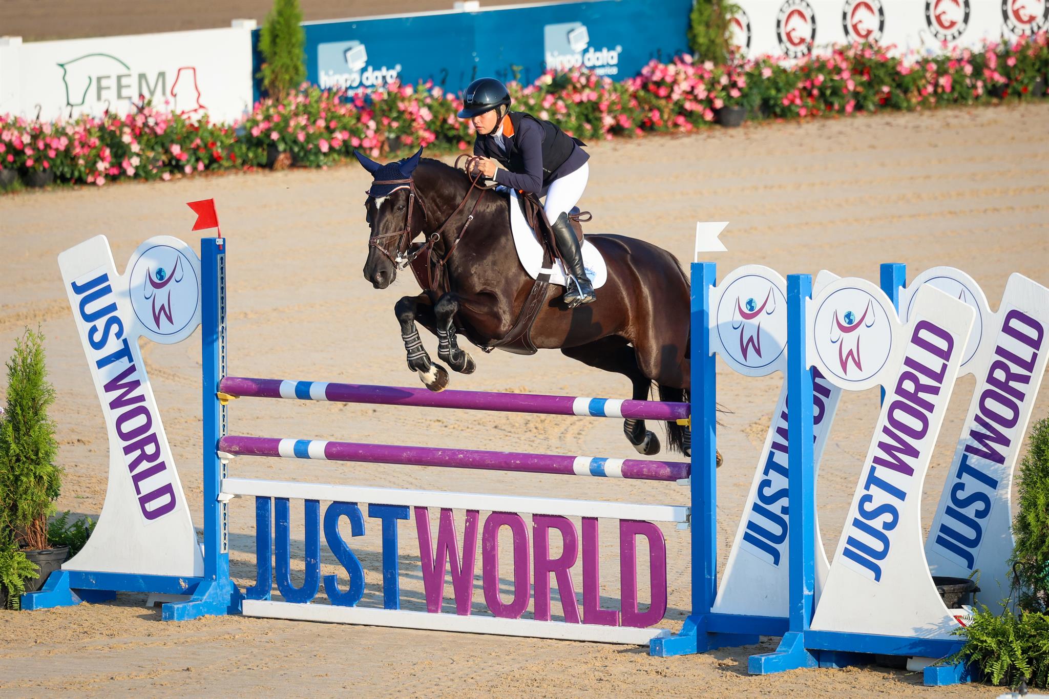 Photo showcasing the 2024 FEI North American Youth Championships