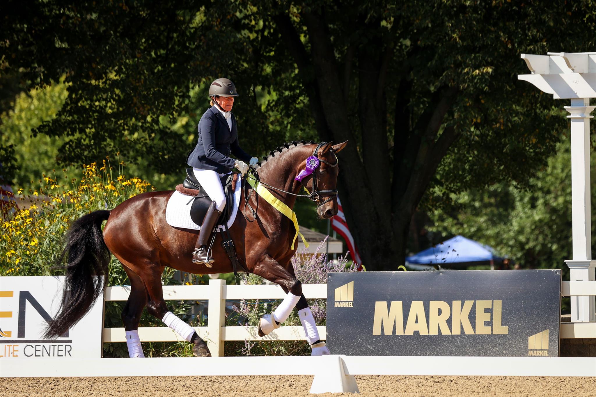 Photo showcasing the U.S. Dressage Festival of Champions