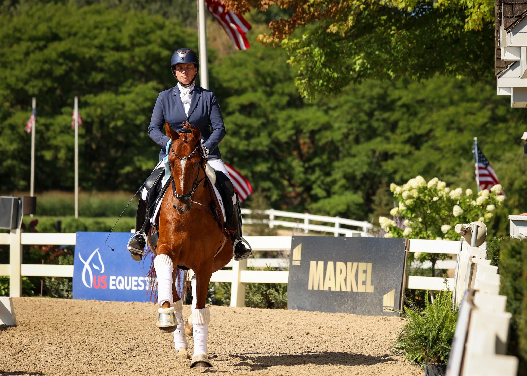 Photo showcasing the U.S. Dressage Festival of Champions