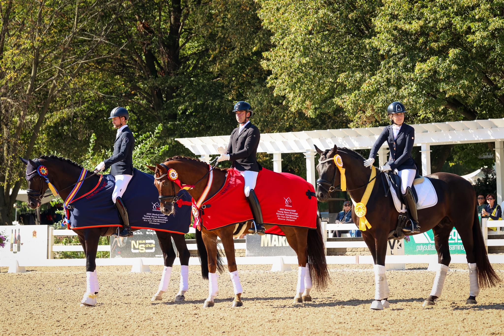 Photo showcasing the U.S. Dressage Festival of Champions