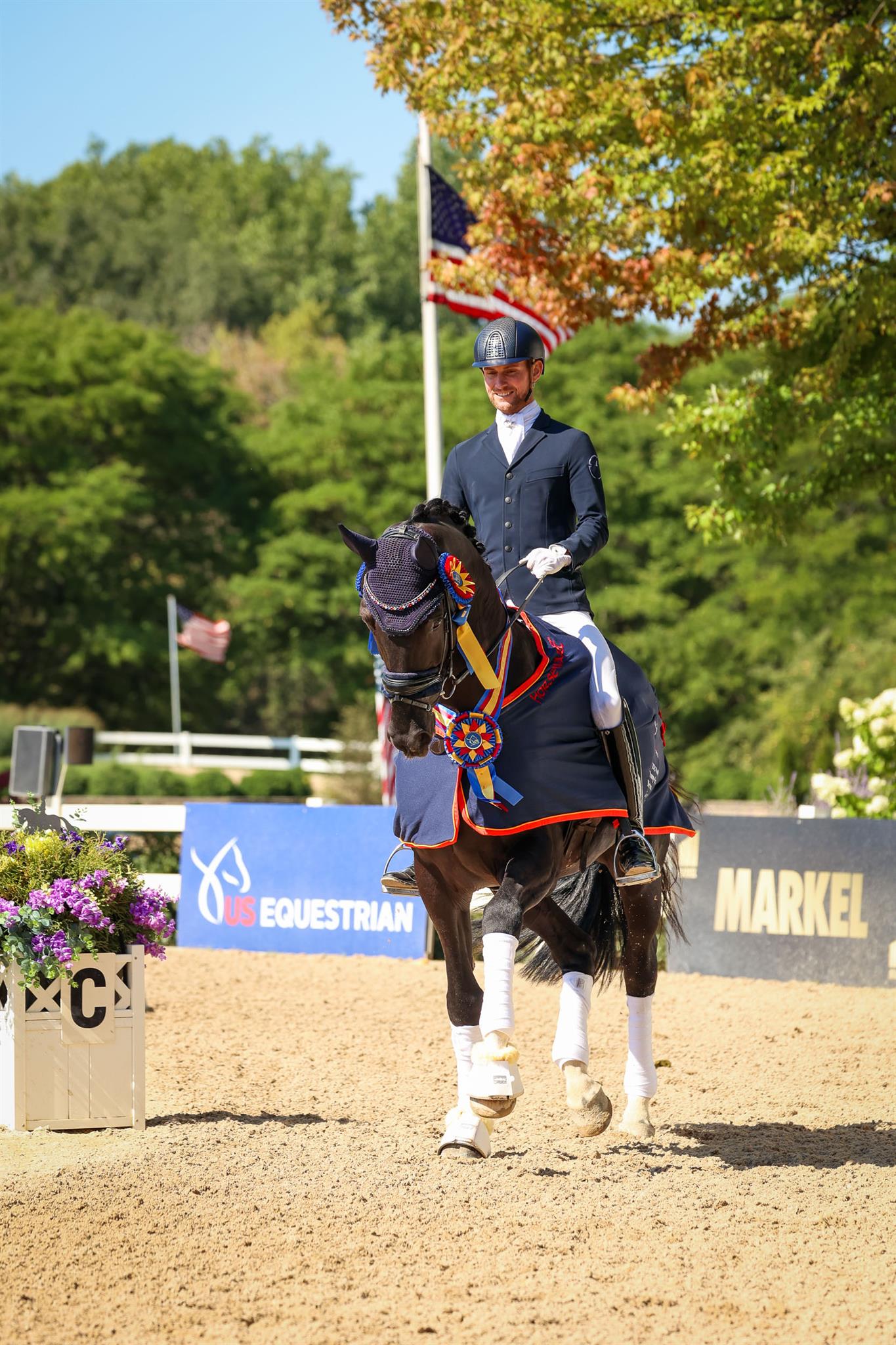 Photo showcasing the U.S. Dressage Festival of Champions