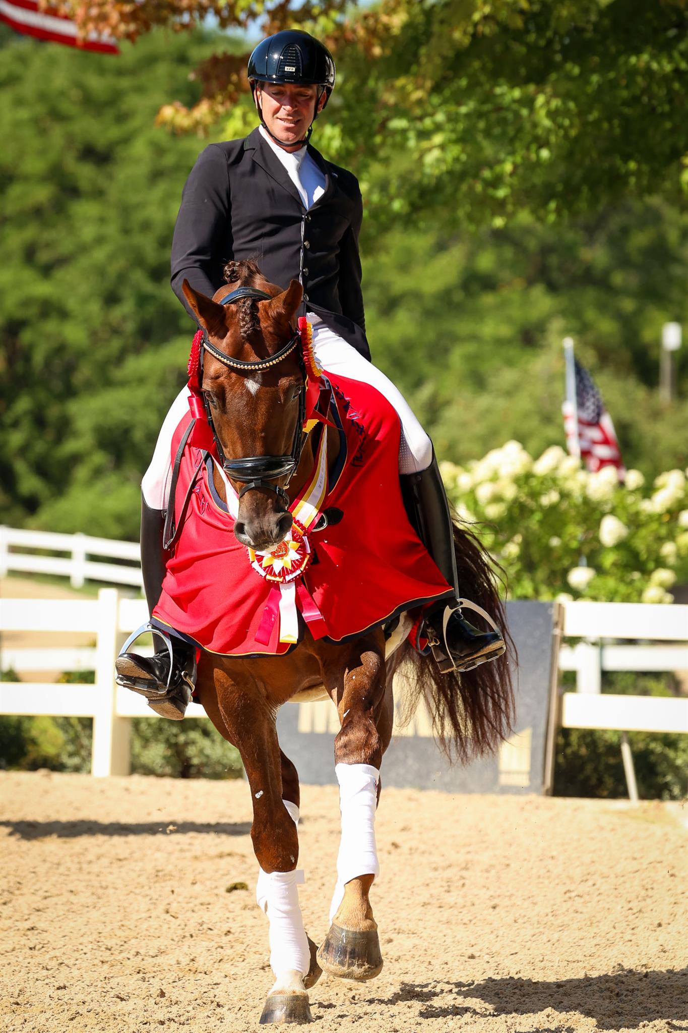 Photo showcasing the U.S. Dressage Festival of Champions
