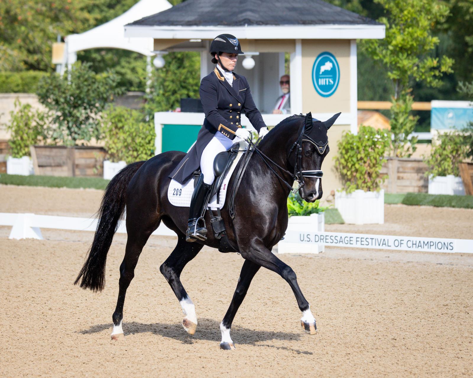 Photo showcasing the U.S. Dressage Festival of Champions