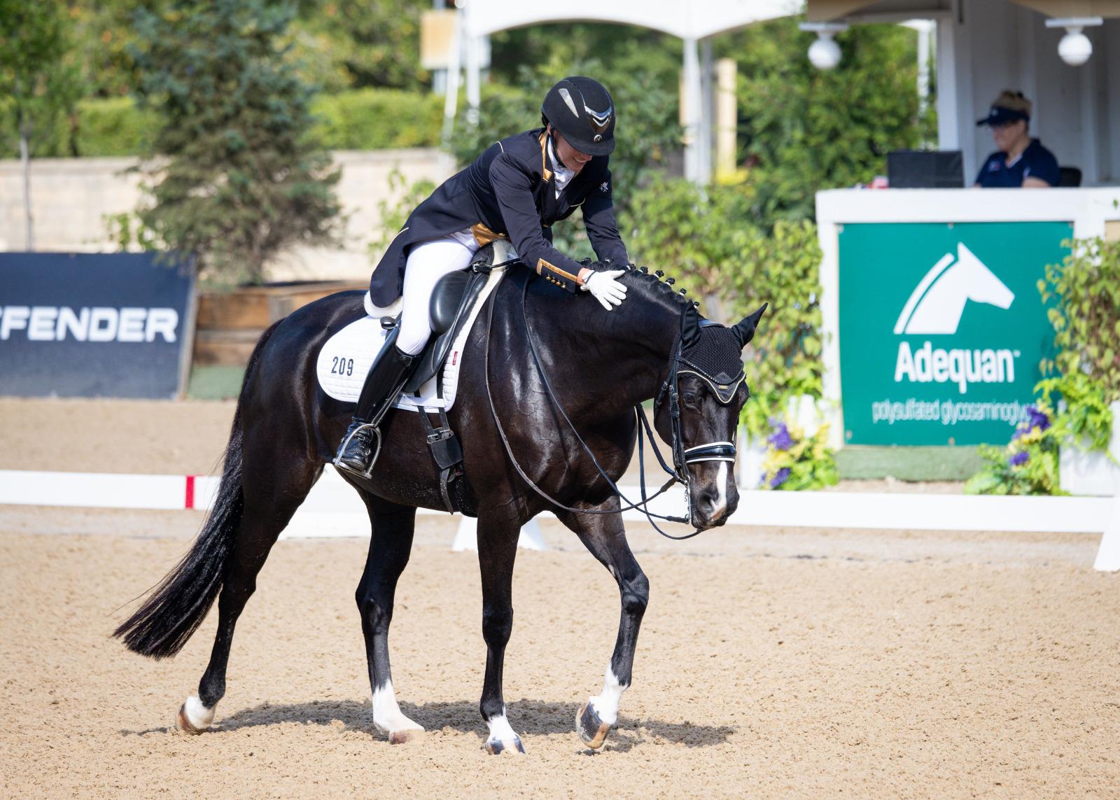 Photo showcasing the U.S. Dressage Festival of Champions