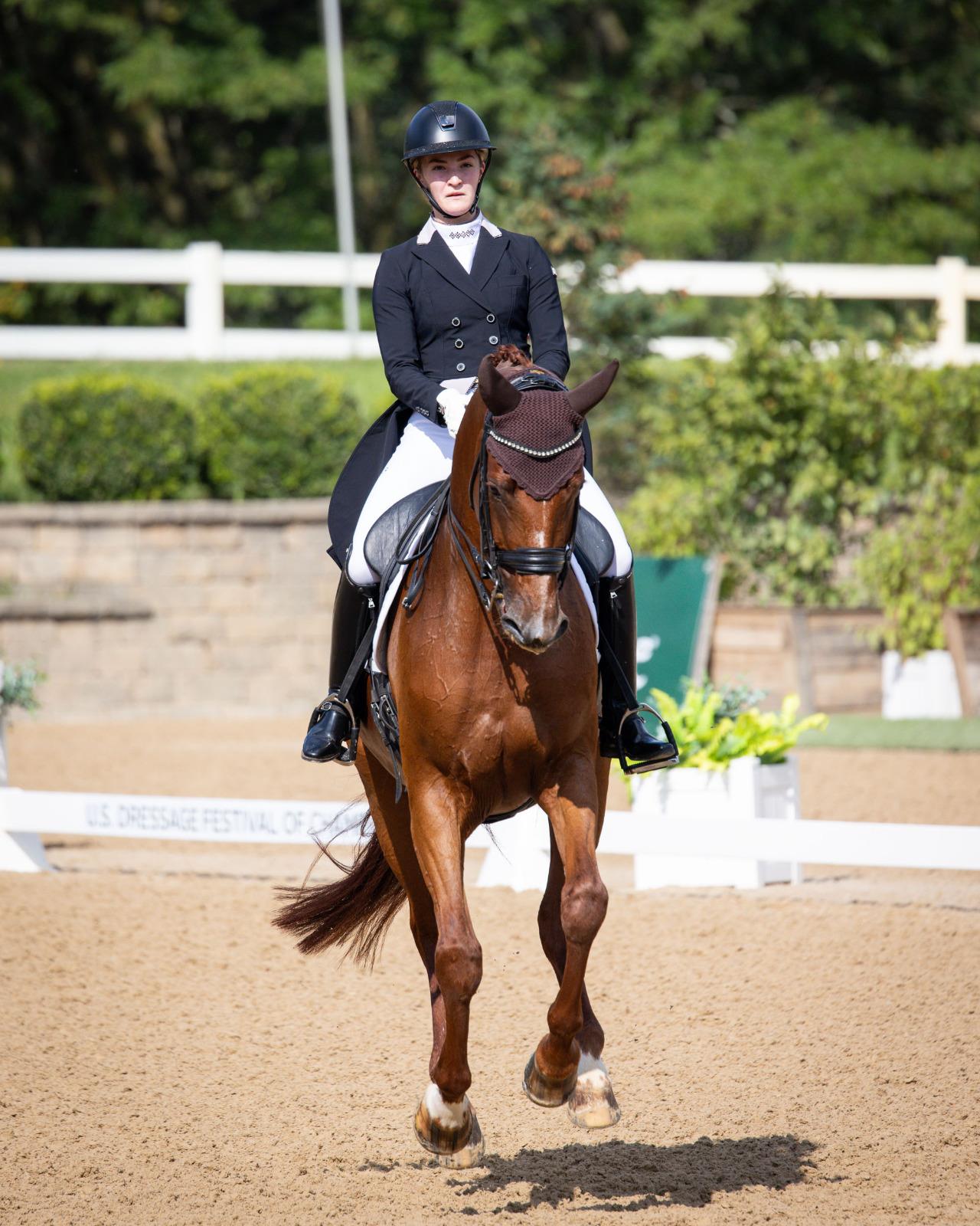 Photo showcasing the U.S. Dressage Festival of Champions