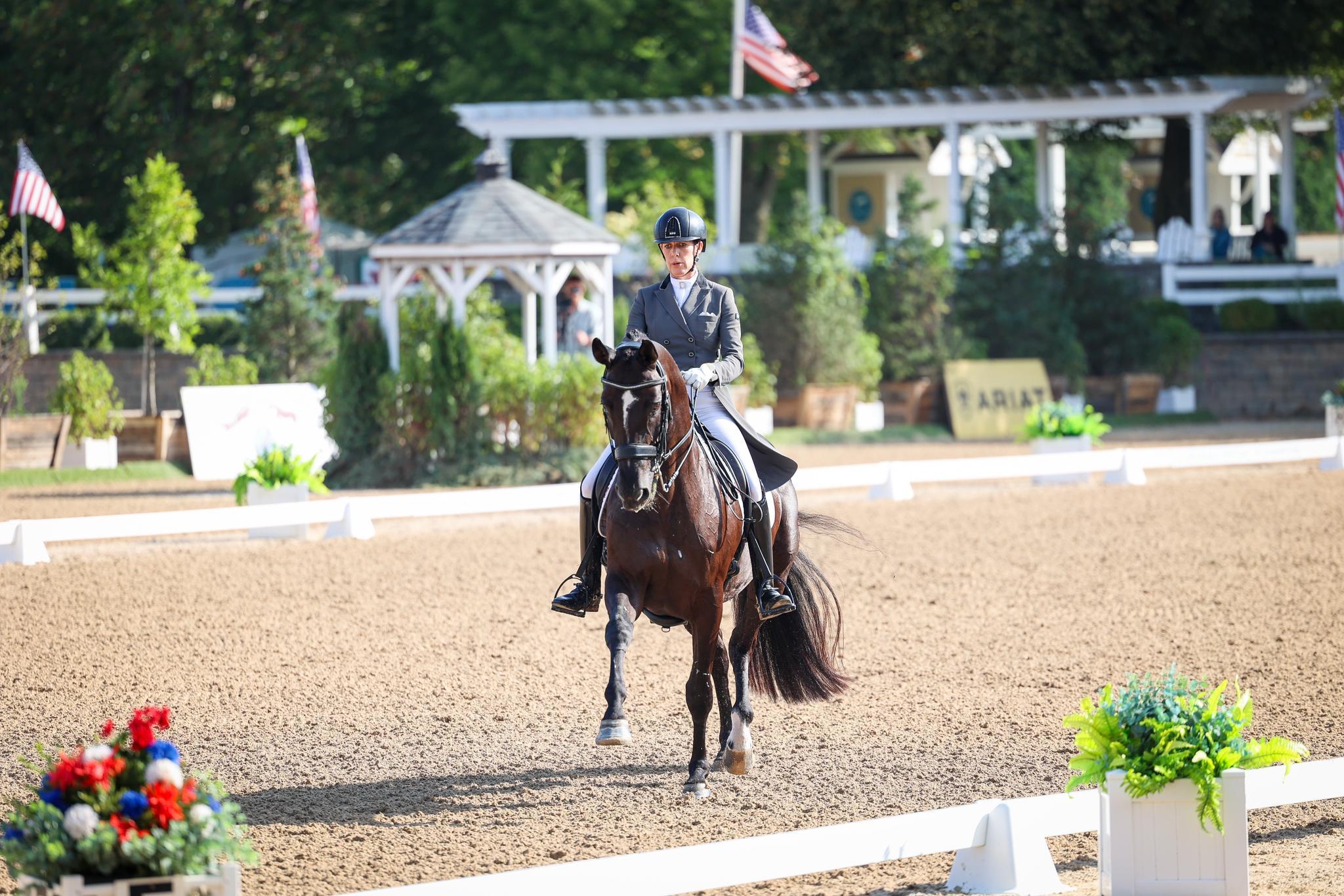 Photo showcasing the U.S. Dressage Festival of Champions