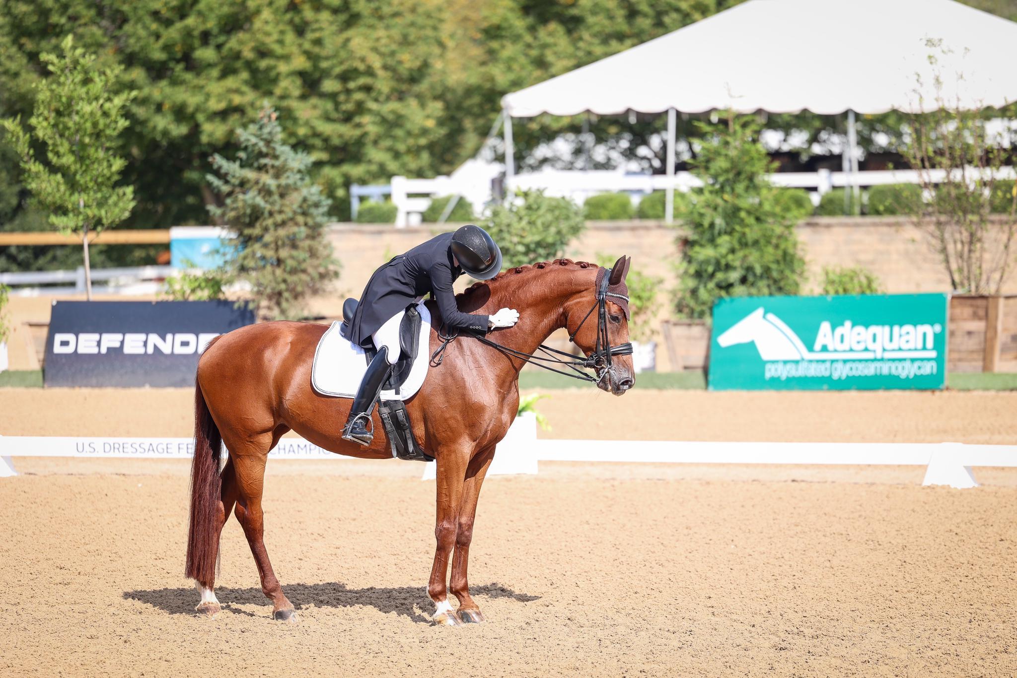 Photo showcasing the U.S. Dressage Festival of Champions