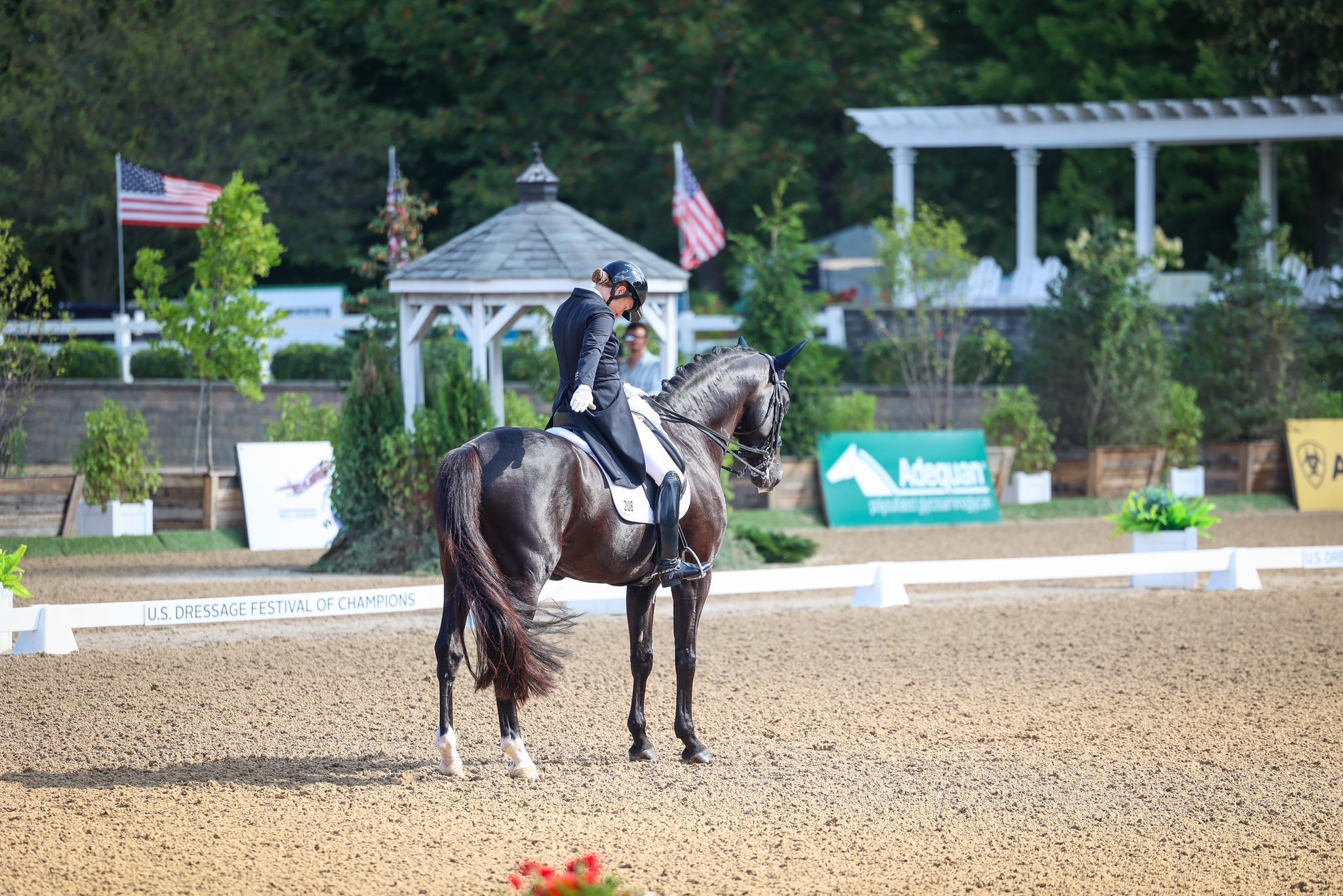 Photo showcasing the U.S. Dressage Festival of Champions