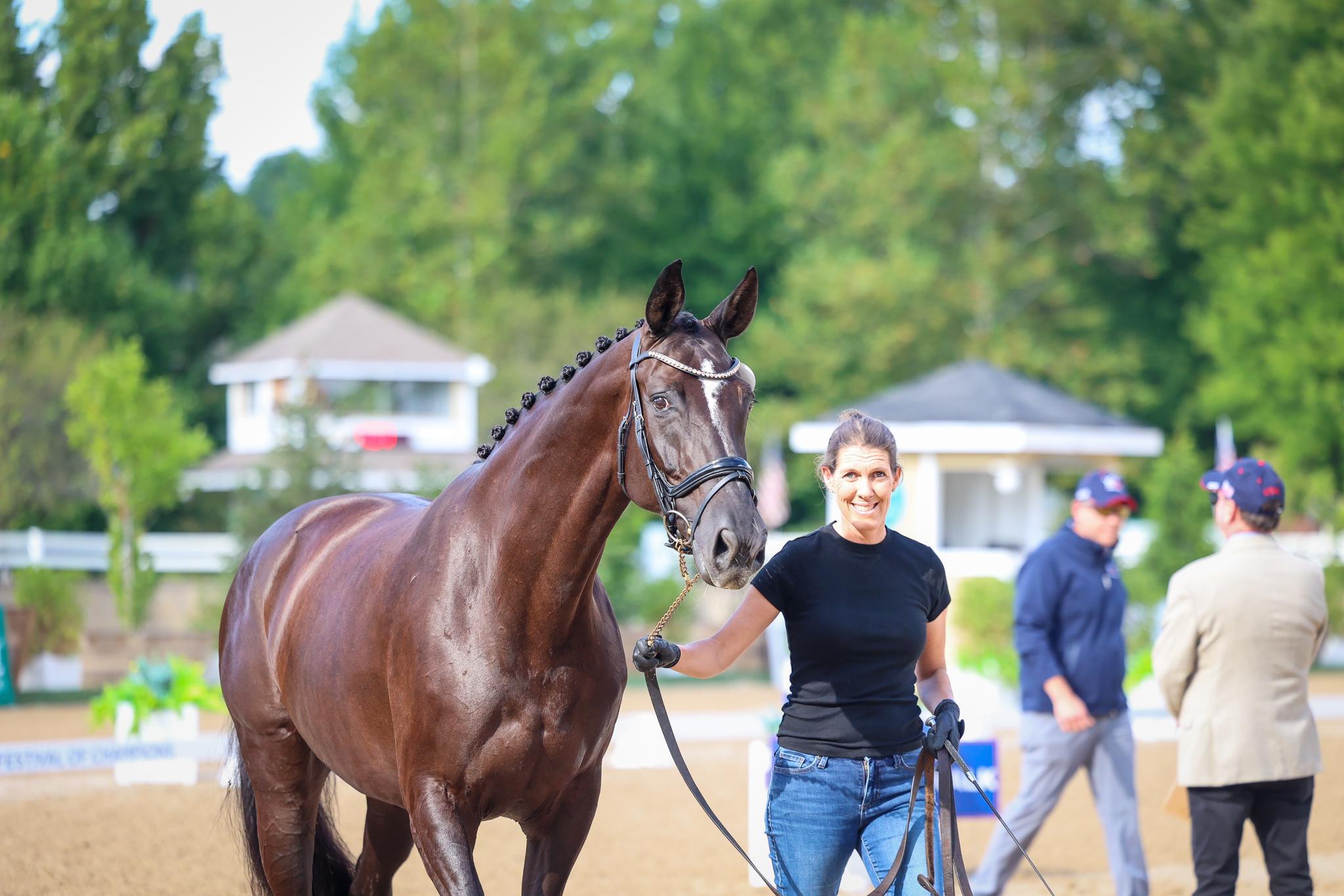 Photo showcasing the U.S. Dressage Festival of Champions