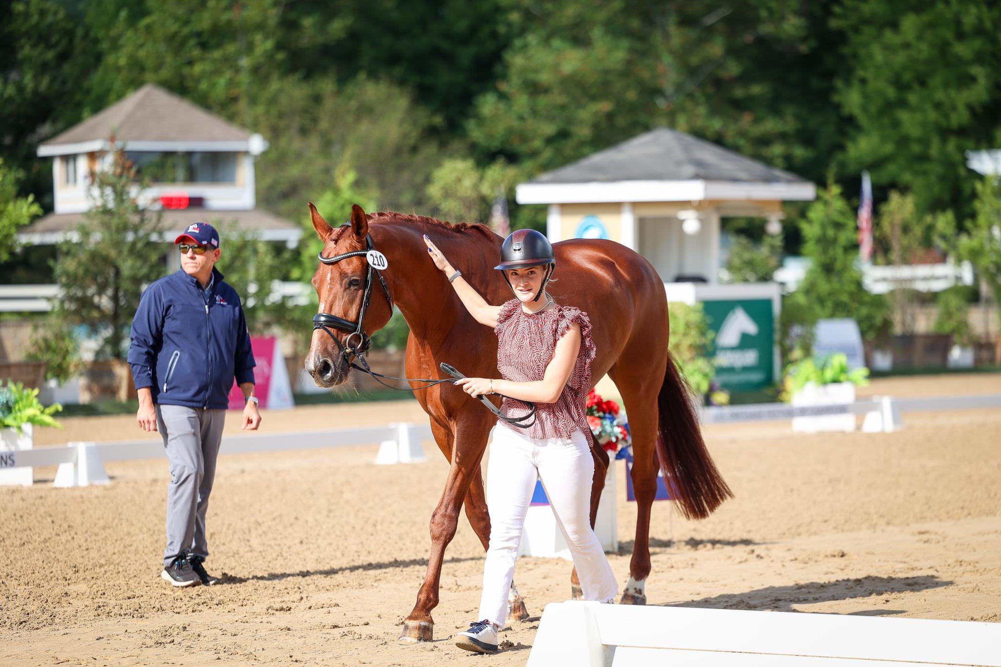 Photo showcasing the U.S. Dressage Festival of Champions