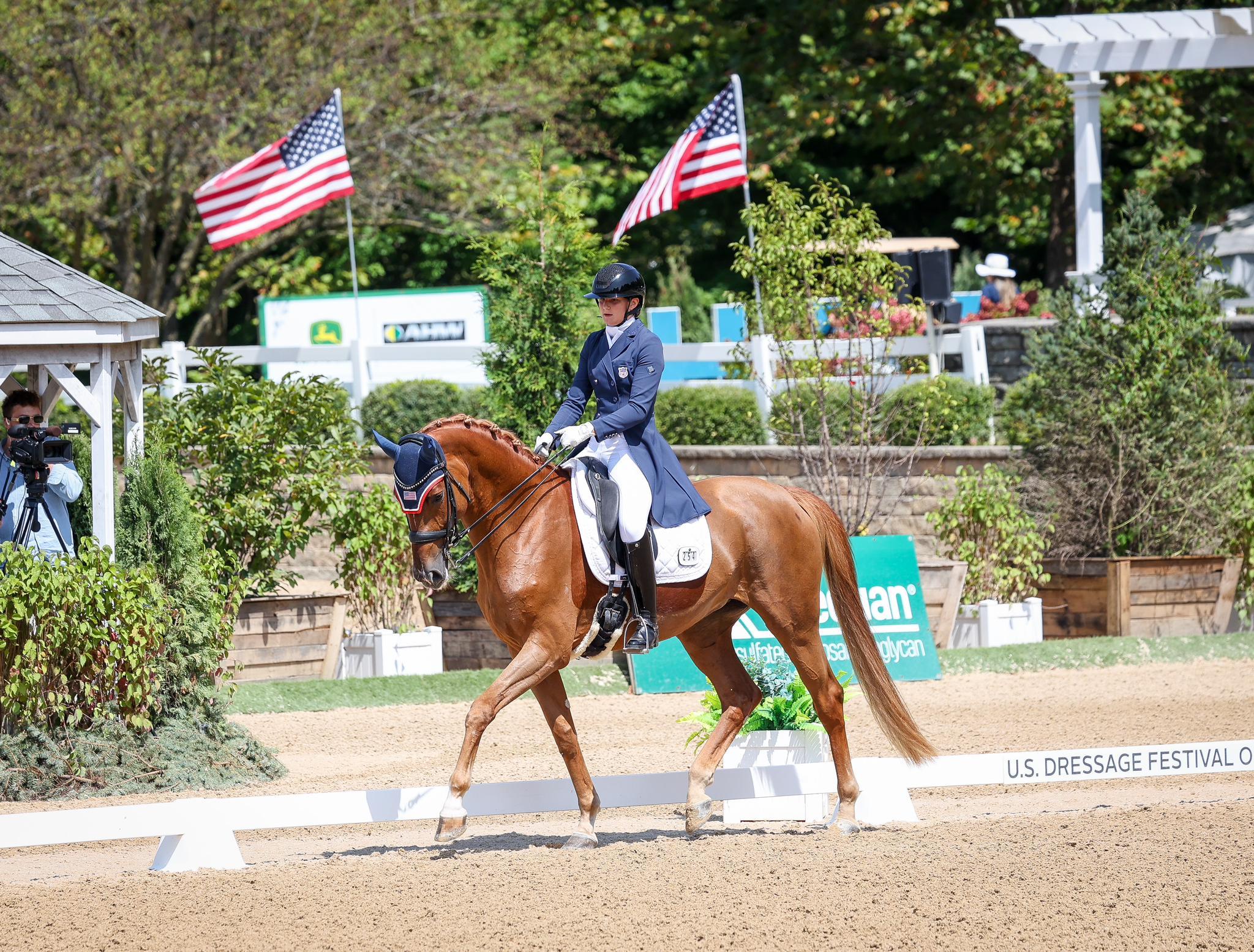 Photo showcasing the U.S. Dressage Festival of Champions