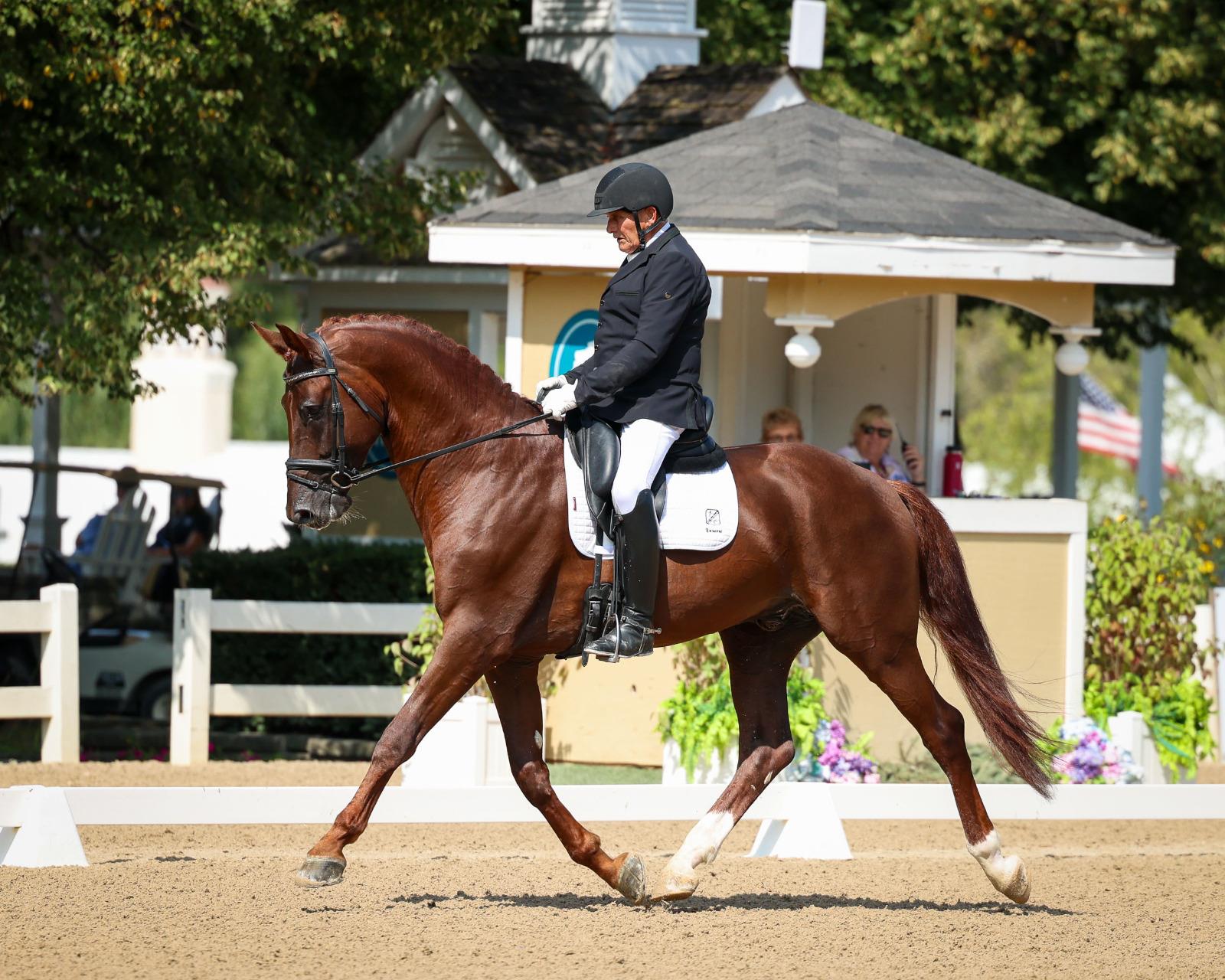 Photo showcasing the U.S. Dressage Festival of Champions