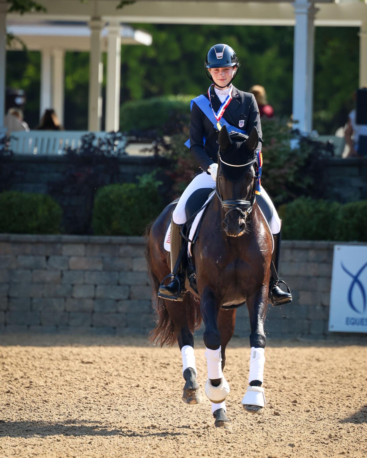 Photo showcasing the U.S. Dressage Festival of Champions