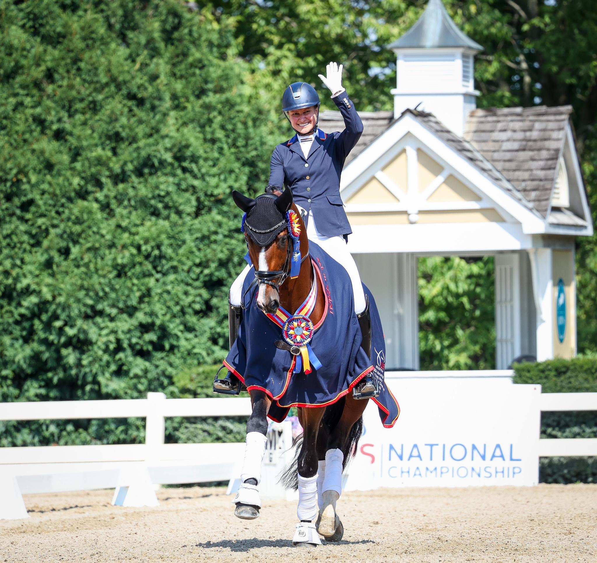Photo showcasing the U.S. Dressage Festival of Champions