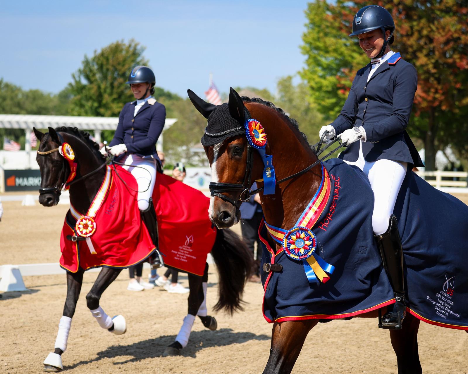 Photo showcasing the U.S. Dressage Festival of Champions