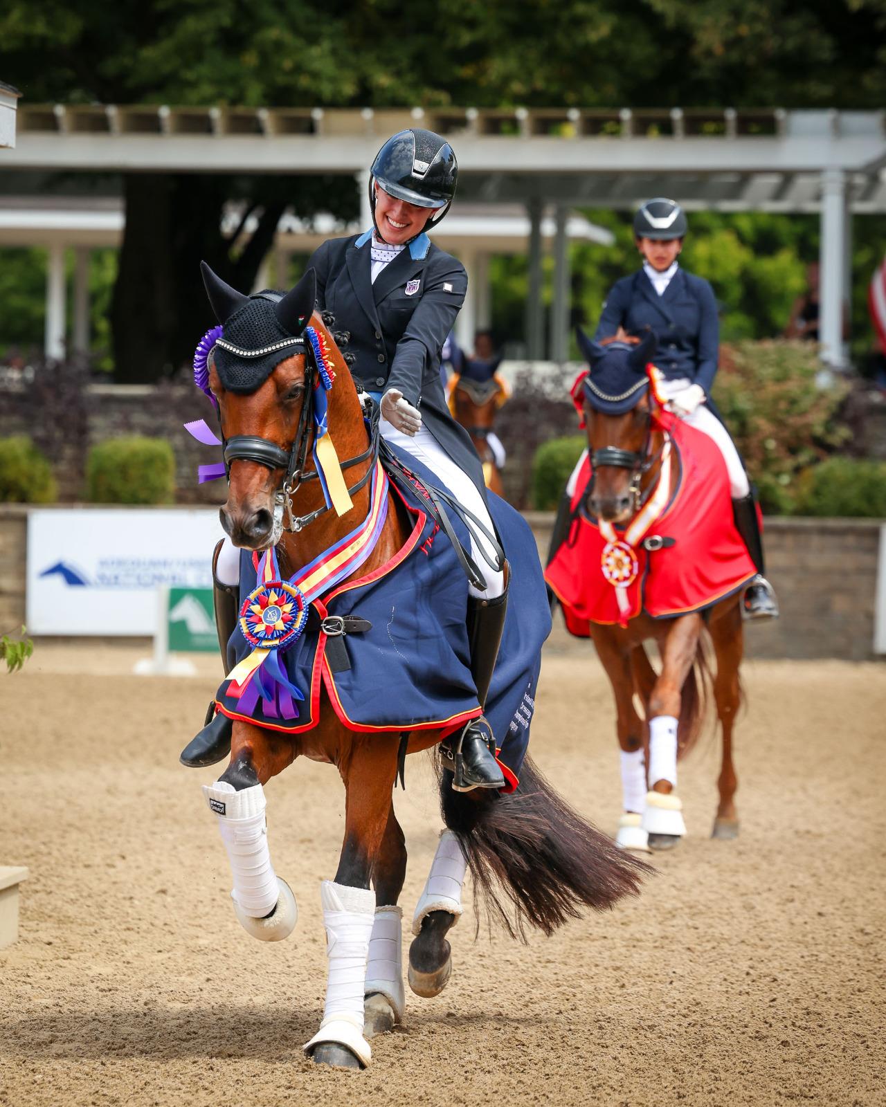 Photo showcasing the U.S. Dressage Festival of Champions